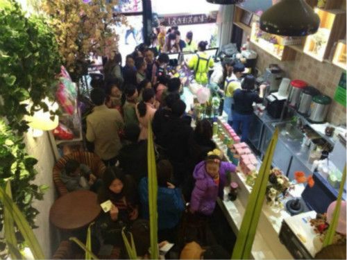 一点点奶茶加盟品牌掀起杭州茶饮风暴