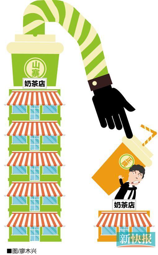 奶茶店 山寨也疯狂