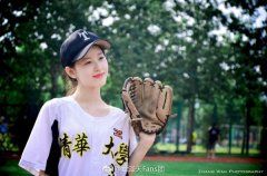 太美了！奶茶妹妹章泽天打棒球旧照